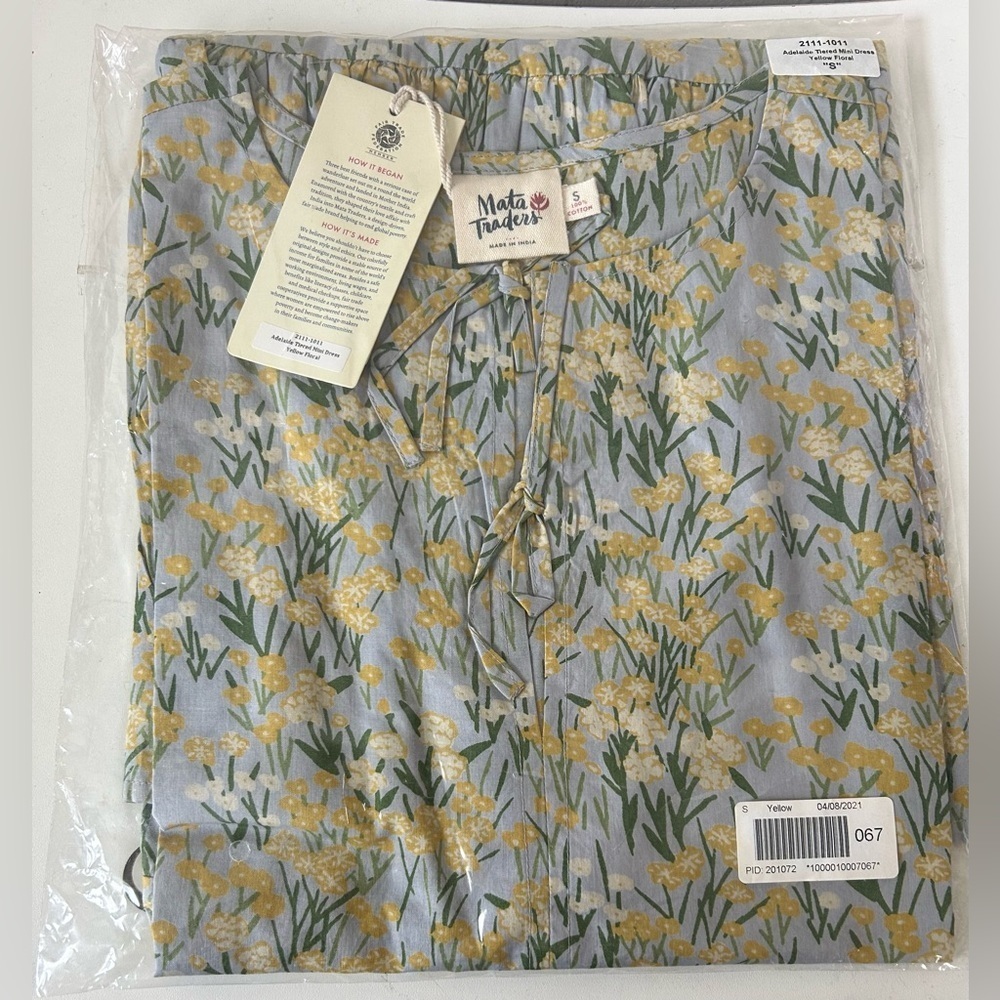 NWT MODCLOTH X MATA TRADERS Sz. S. FUN, FLIRTY, VERSATILE, TIERED. - Picture 2 of 2